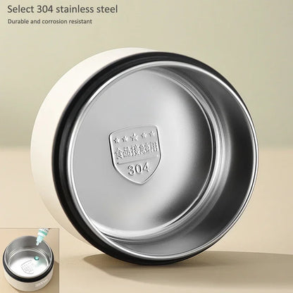 Eco-Friendly Stainless Steel Bento Box Set with Insulated Carry Bag