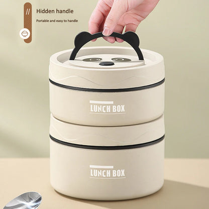 Eco-Friendly Stainless Steel Bento Box Set with Insulated Carry Bag