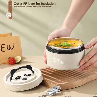 Eco-Friendly Stainless Steel Bento Box Set with Insulated Carry Bag